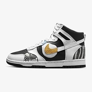 Nike Dunk High ブラック/ホワイト/マルチカラー 51S+DFuUGYL._UY300_.jpg